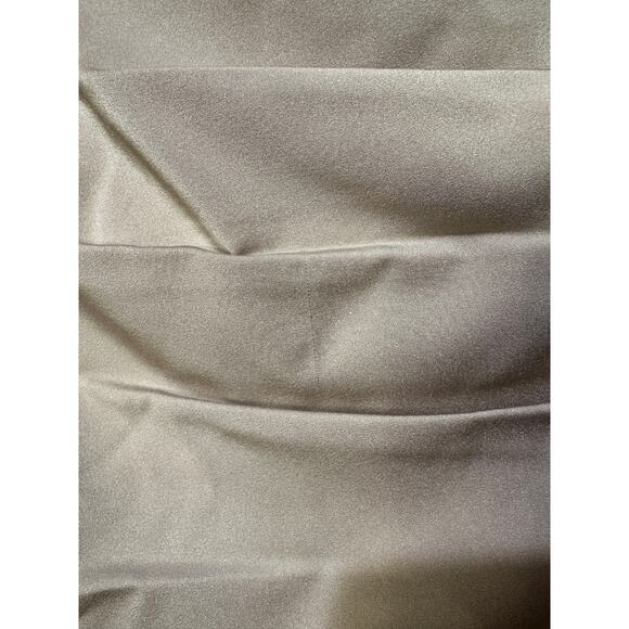 La Femme Evening Mother of the Bride Gown Nude 6 NWT 29805 Pleated Jersey Skirt - Picture 7 of 16